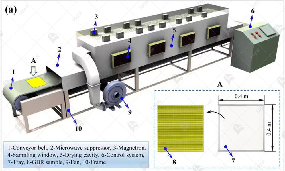 microwave drying system