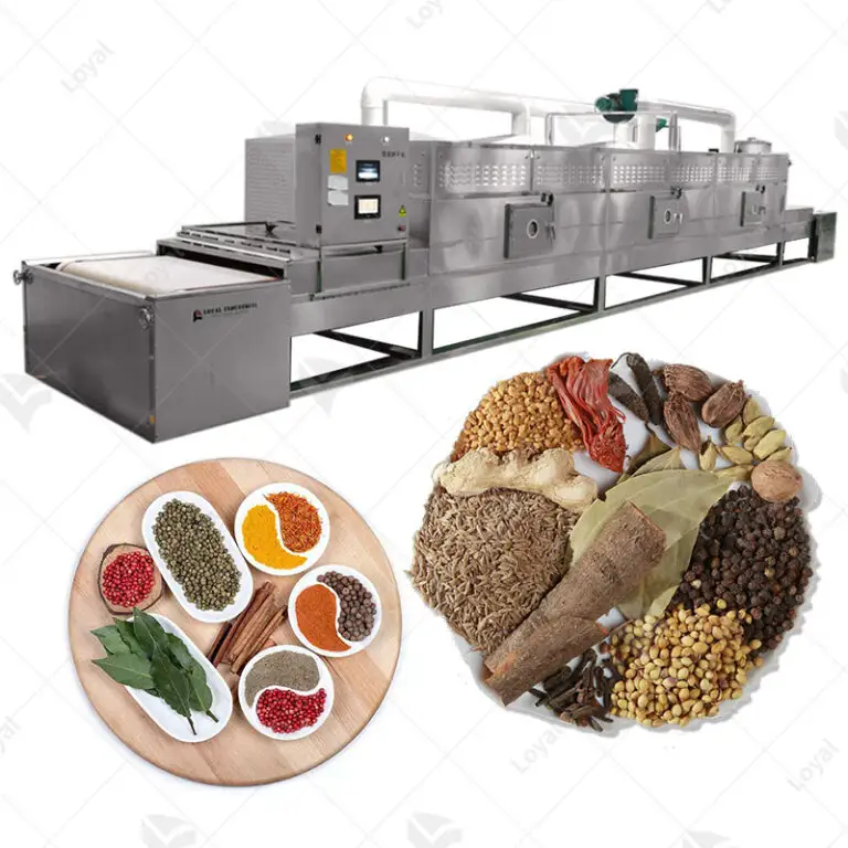 Microwave Seasonings Sterilizing Machine