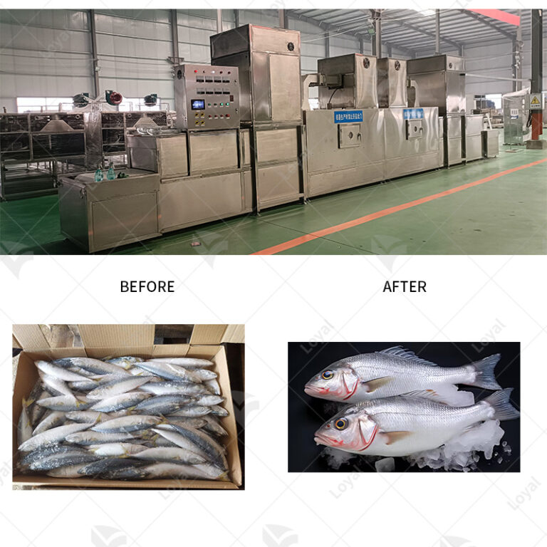 Microwave Seafood Thawing Machine