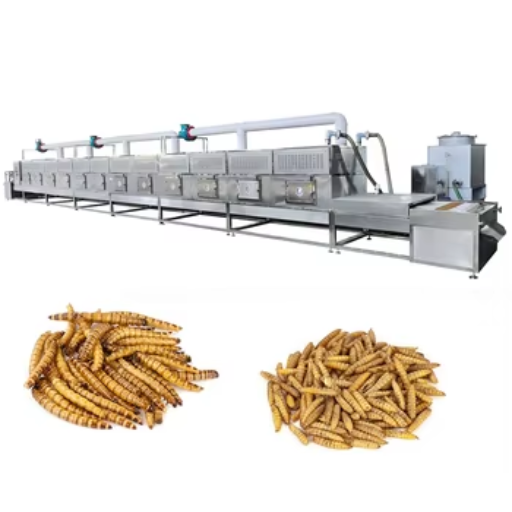 Bsf Larvae Microwave Drying Machine