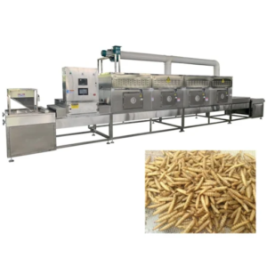 Bsf Larvae Microwave Drying Machine