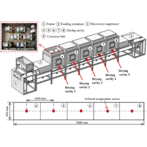 Continuous Microwave Dryer