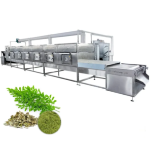 Microwave Moringa leaves sterilization equipment