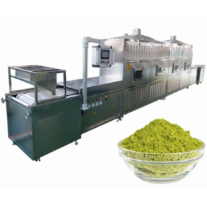 Microwave Moringa leaves sterilization equipment