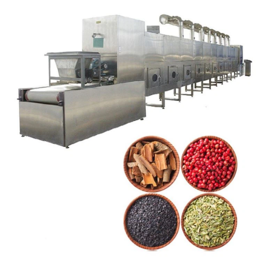 Microwave Seasonings Sterilizing Machine