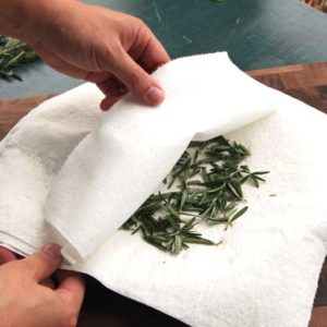 Drying Herbs In The Microwave